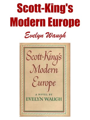 cover image of Scott-King's Modern Europe